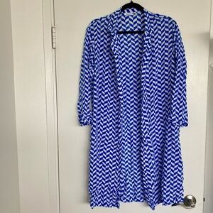 Ava Sky Long Cardigan